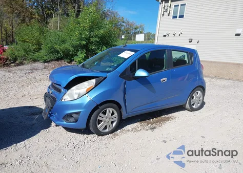 2013 Chevrolet Spark 1Lt Auto from USA, damaged, VIN KL8CD6S90DC512502